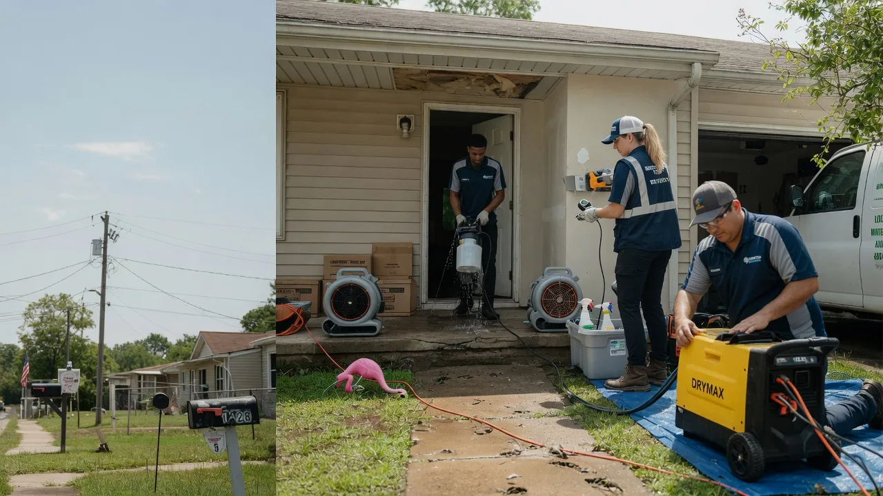 Storm Damage Water Removal in North Richland Hills, TX near me